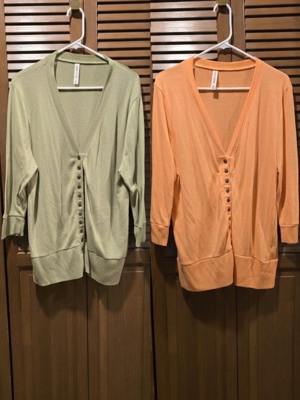 Boutique Bundle: Zenana Outfitters 3/4 Sleeve Snap Cardigans (Set of 2)